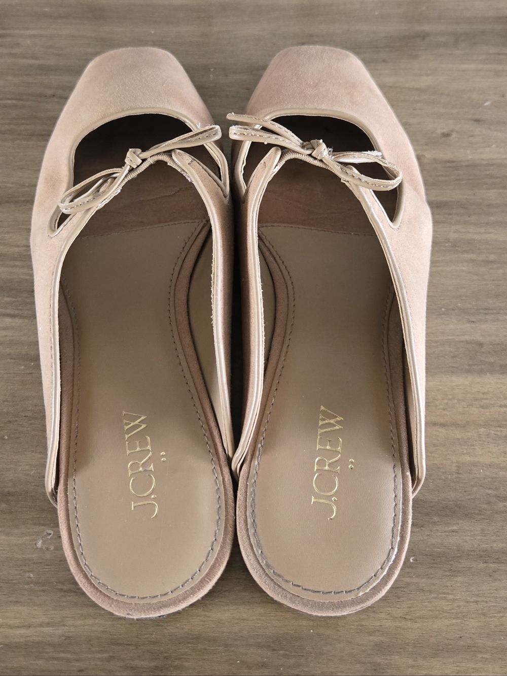 J. Crew Factory Women's Bow slip-on mules - Picture 7 of 9